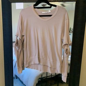 WILT open tie elbow long sleeve